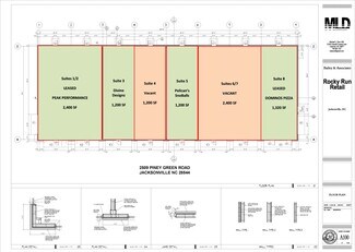Plus de détails pour 2509 Piney Green Rd, Jacksonville, NC - Bureau/Local commercial à louer