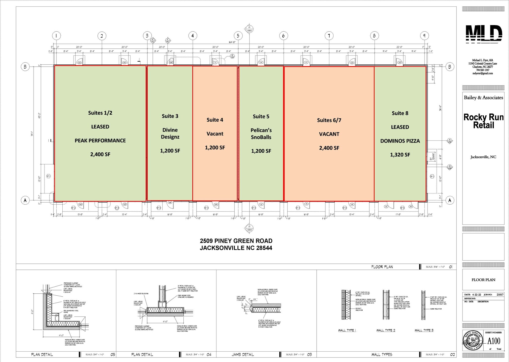 2509 Piney Green Rd, Jacksonville, NC à louer Photo de l’immeuble– Image 1 sur 2