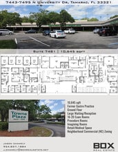 7443-7495 N University Dr, Tamarac, FL à louer Photo intérieure– Image 1 sur 2