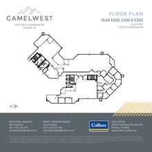 2001 W Camelback Rd, Phoenix, AZ à louer Plan d’étage– Image 2 sur 2