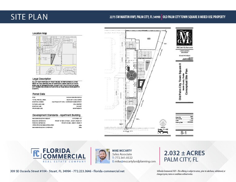 2275 SW Martin Hwy, Palm City, FL à vendre - Plan de site – Image 3 sur 3