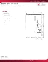 5829 W Sam Houston Pky N, Houston, TX à louer Plan d’étage– Image 1 sur 1