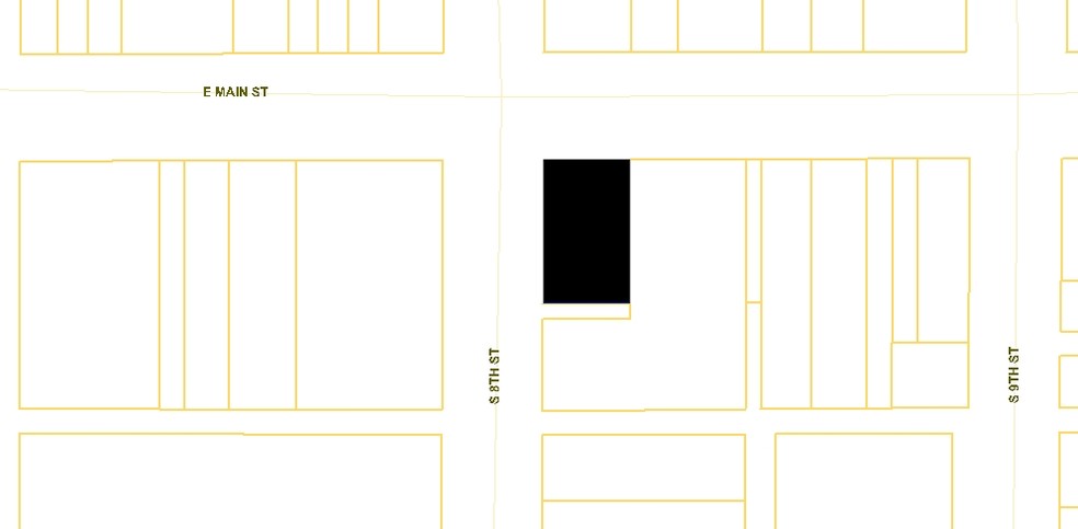 801 E Main St, Richmond, IN à vendre - Plan cadastral – Image 2 sur 2