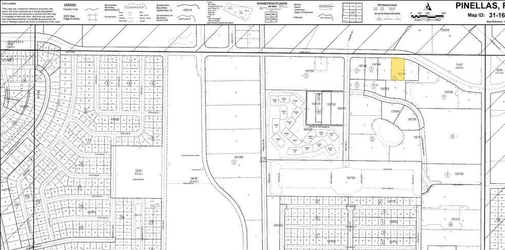 6730 22nd Ave N, Saint Petersburg, FL à louer - Plan cadastral – Image 3 sur 5