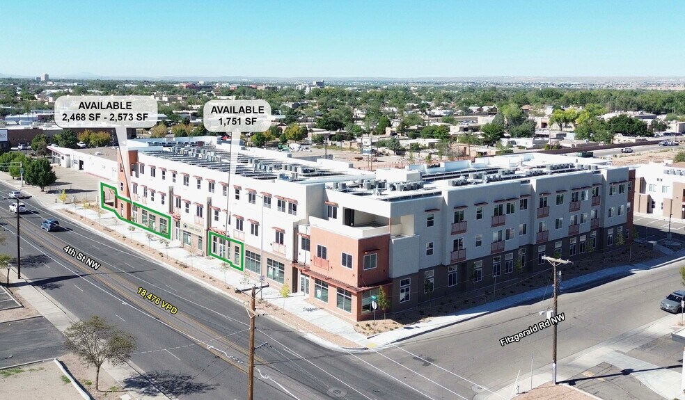 3525 4th St NW, Albuquerque, NM à louer - Photo de l’immeuble – Image 2 sur 14