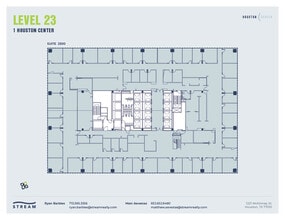 1221 McKinney St, Houston, TX à louer Plan d’étage– Image 1 sur 1