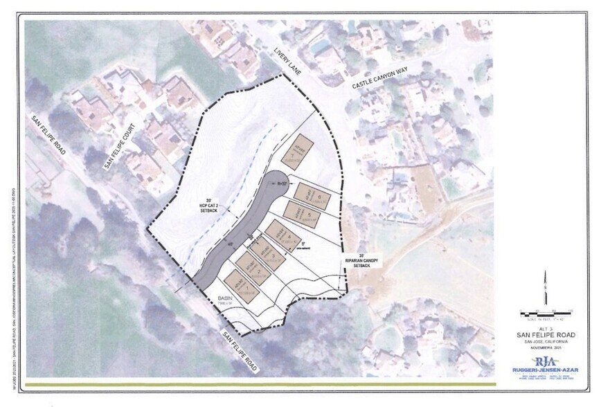 7500 San Felipe Ct, San Jose, CA à vendre - Plan de site – Image 2 sur 2