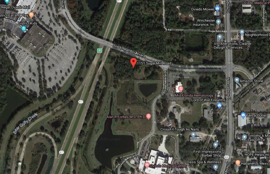1151 Sugar Mill Rd, Oviedo, FL à vendre - Aérien – Image 1 sur 4