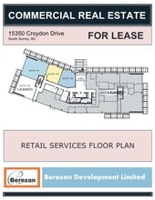 15350 Croydon Dr, Surrey, BC à louer Plan de site– Image 2 sur 2