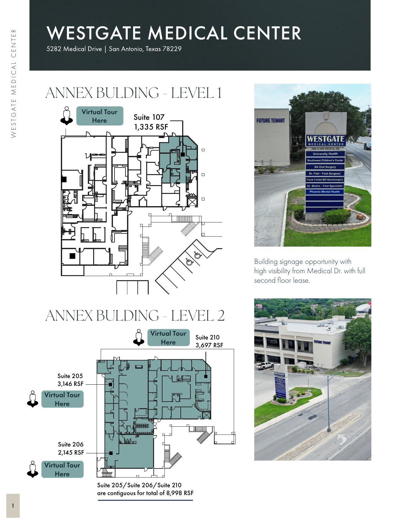 5282 Medical Dr, San Antonio, TX à louer Plan d’étage– Image 1 sur 1