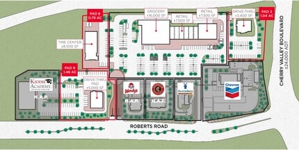1072 Roberts Rd, Calimesa, CA à louer Plan de site– Image 1 sur 1