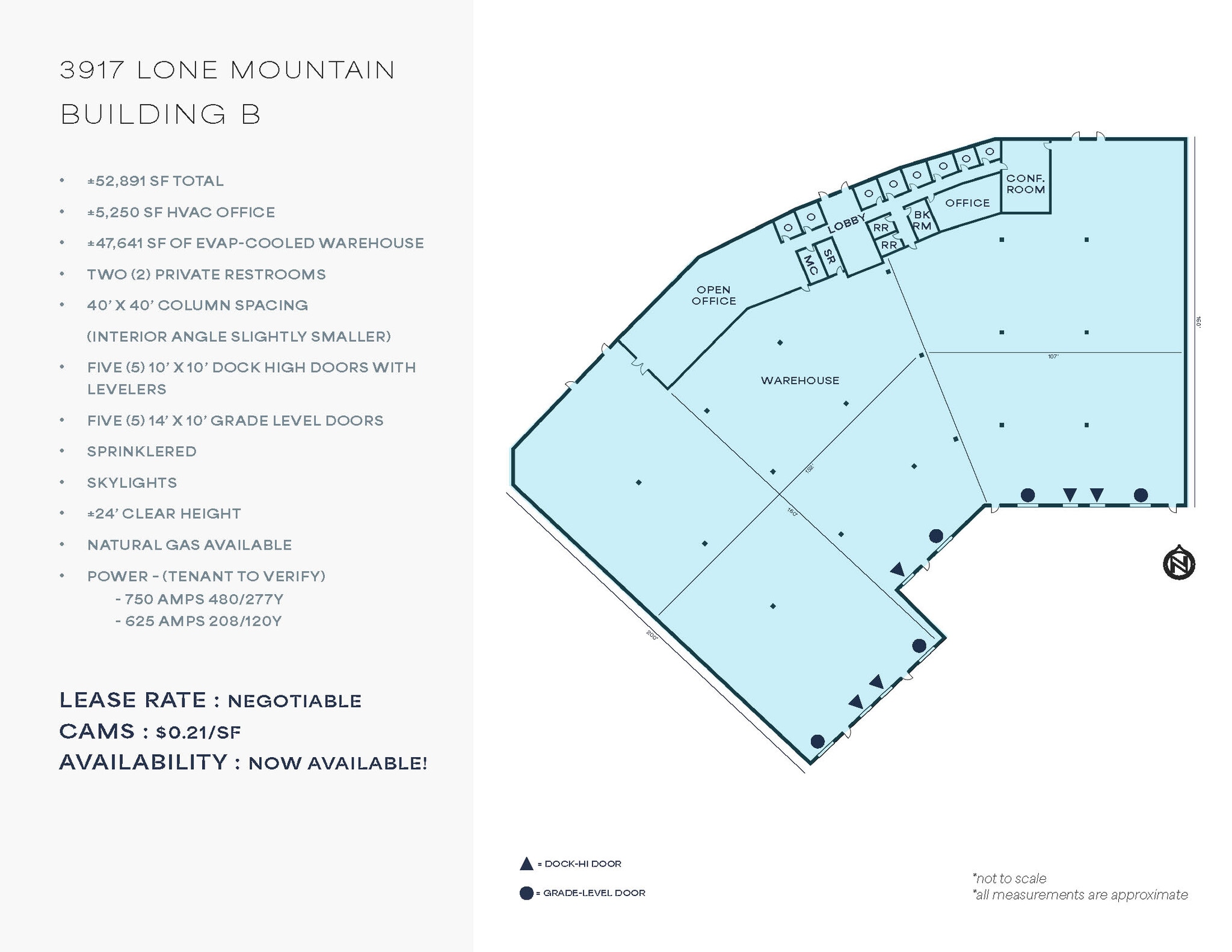 3917 E Lone Mountain Rd, North Las Vegas, NV à louer Plan d’étage– Image 1 sur 1