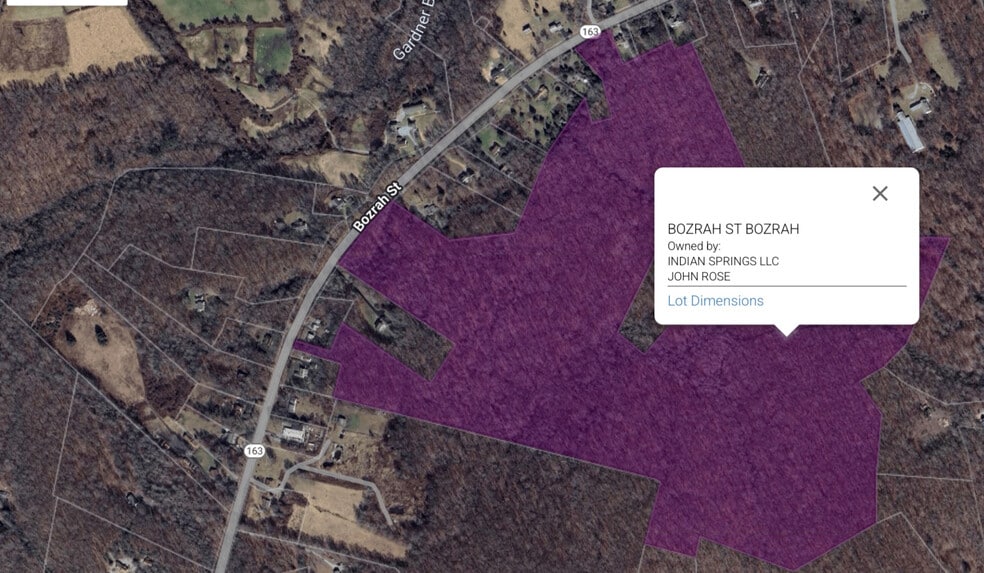 0 Bozrah St, Bozrah, CT à vendre - Photo principale – Image 1 sur 4