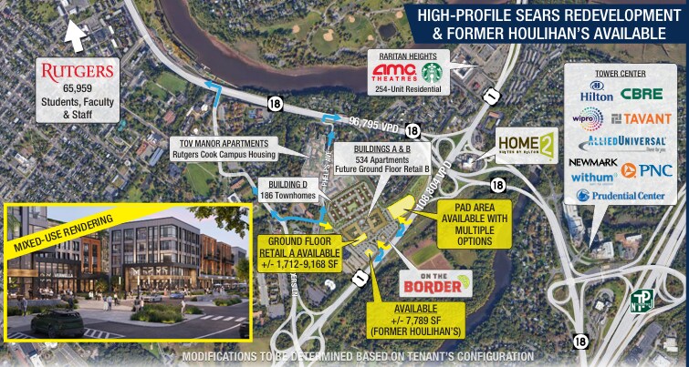 51 Route 1, New Brunswick, NJ à louer - Photo principale – Image 3 sur 3