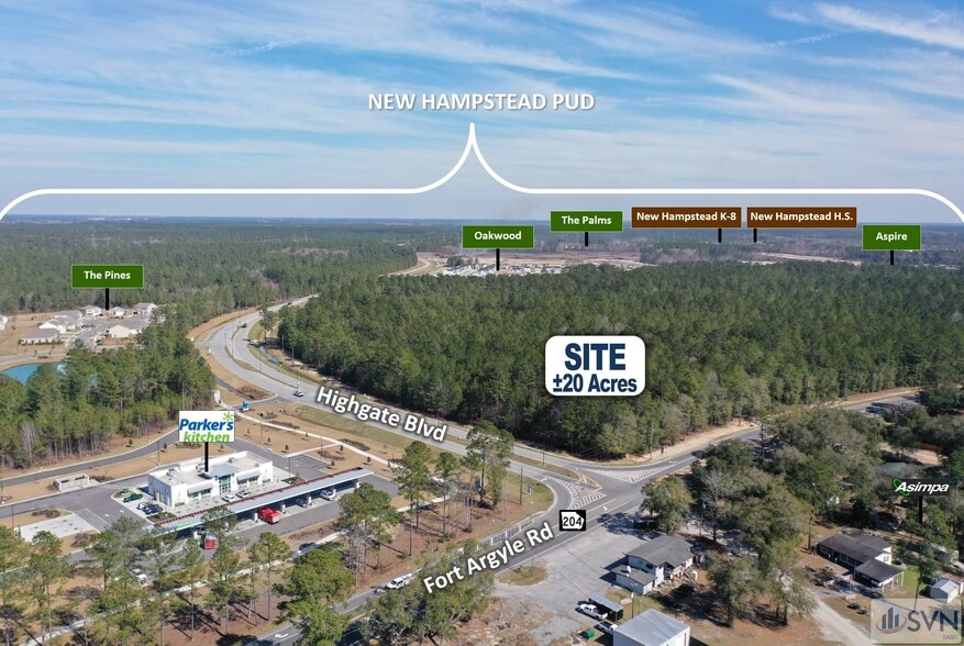 3751 Highgate Blvd, Bloomingdale, GA à vendre - Aérien – Image 2 sur 9