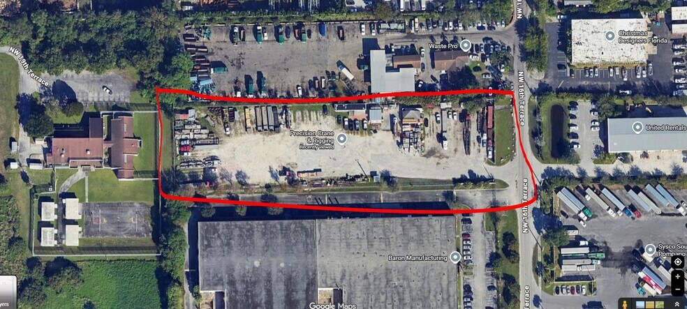 3091 NW 16th Ter, Pompano Beach, FL à vendre - Plan cadastral – Image 2 sur 3