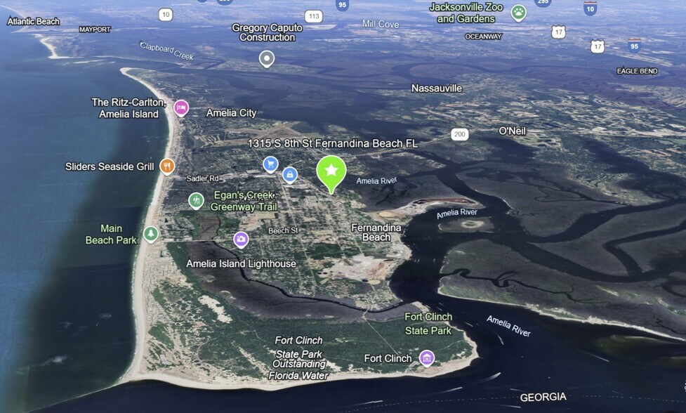 1315 S 8th St, Fernandina Beach, FL à vendre - Aérien – Image 3 sur 14