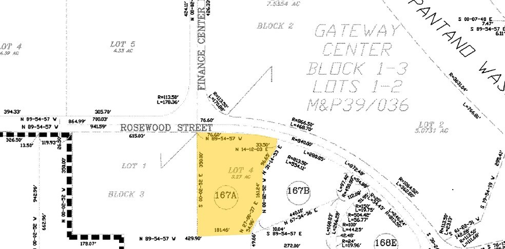 950 N Finance Center Dr, Tucson, AZ à vendre - Plan cadastral – Image 2 sur 4