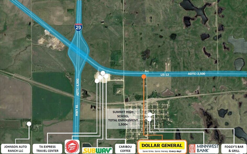 14307 Summit Rd, Summit, SD à vendre - Aérien – Image 2 sur 2