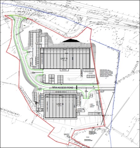 A5 Watling St, Clifton Upon Dunsmore à louer - Plan de site – Image 3 sur 4