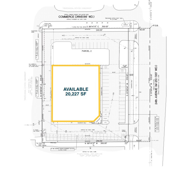 4405 24th Ave, Fort Gratiot, MI à louer Plan de site– Image 1 sur 1