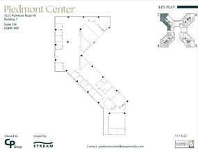 3495 Piedmont Rd NE, Atlanta, GA à louer Plan d’étage– Image 1 sur 1