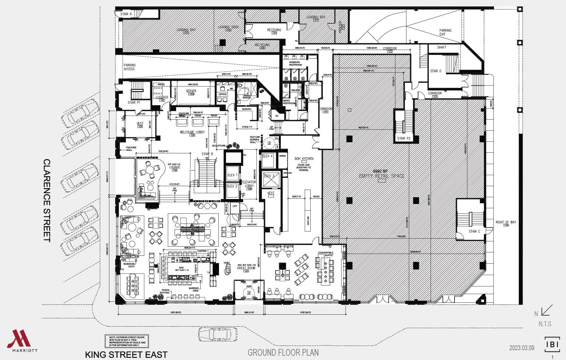 285 King St E, Kingston, ON à louer Plan d’étage– Image 1 sur 2