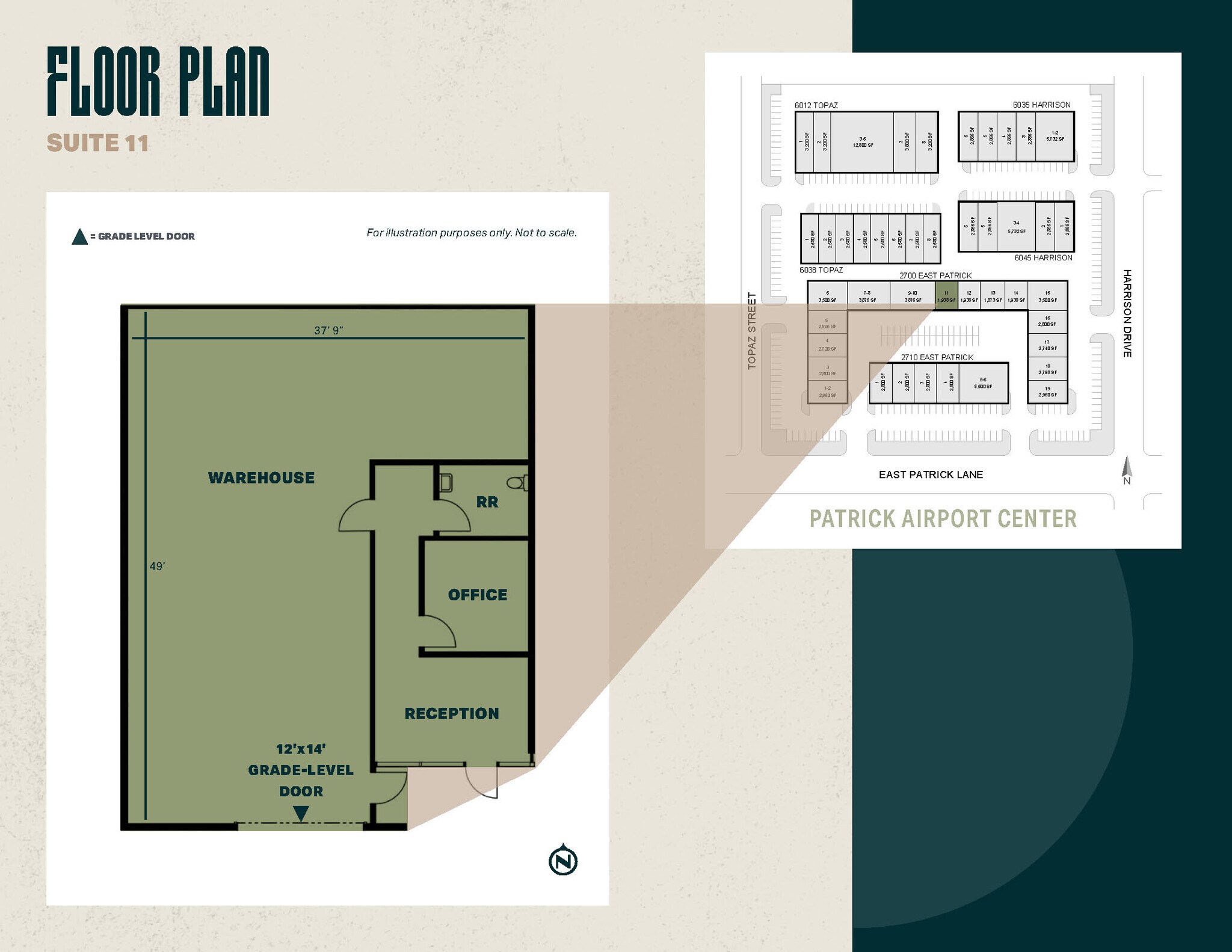 2700 E Patrick Ln, Las Vegas, NV à louer Plan d’étage– Image 1 sur 1