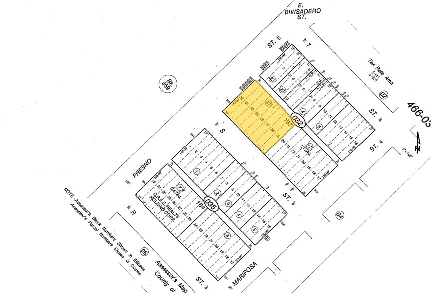 2900 Fresno St, Fresno, CA à louer - Plan cadastral – Image 2 sur 9