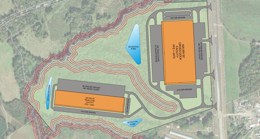 3800 Athens Hwy, Talmo, GA à louer - Plan de site – Image 2 sur 2