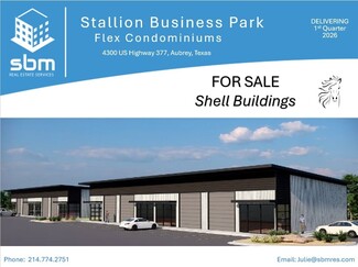 Plus de détails pour 4300 US Highway 377, Aubrey, TX - Industriel/Logistique à vendre