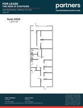 3750-3776 Greenbriar Dr, Stafford, TX à louer Plan de site– Image 1 sur 1