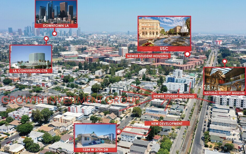 1234 W 37th Dr, Los Angeles, CA à vendre - Photo de l’immeuble – Image 3 sur 21