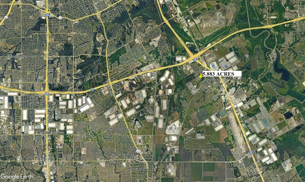 N JJ Lemon Street, Hutchins, TX à vendre - Aérien – Image 2 sur 3