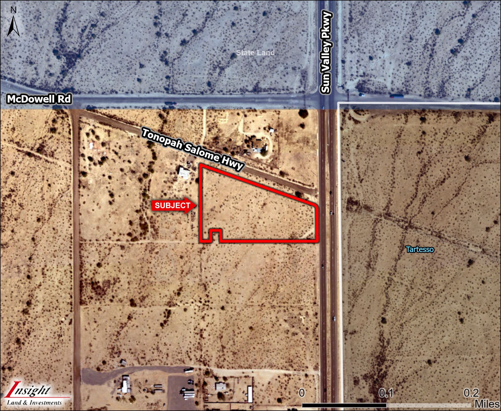Sun Valley Pkwy & Tonopah Salome Hwy, Buckeye, AZ à vendre Aérien– Image 1 sur 5