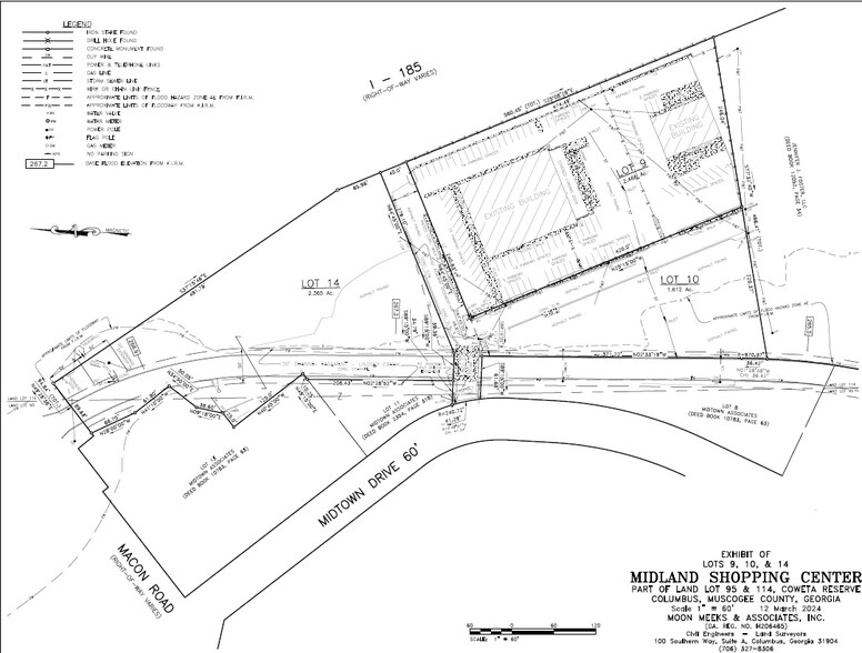 1858 Midtown Dr, Columbus, GA à vendre - Plan cadastral – Image 2 sur 6