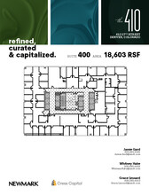 410 17th St, Denver, CO à louer Plan d’étage– Image 1 sur 1