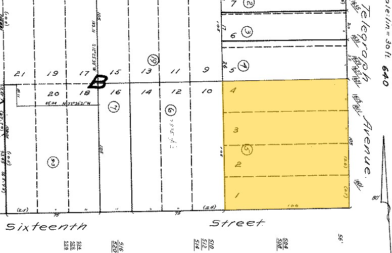 1601-1611 Telegraph Ave, Oakland, CA à louer - Plan cadastral – Image 2 sur 13