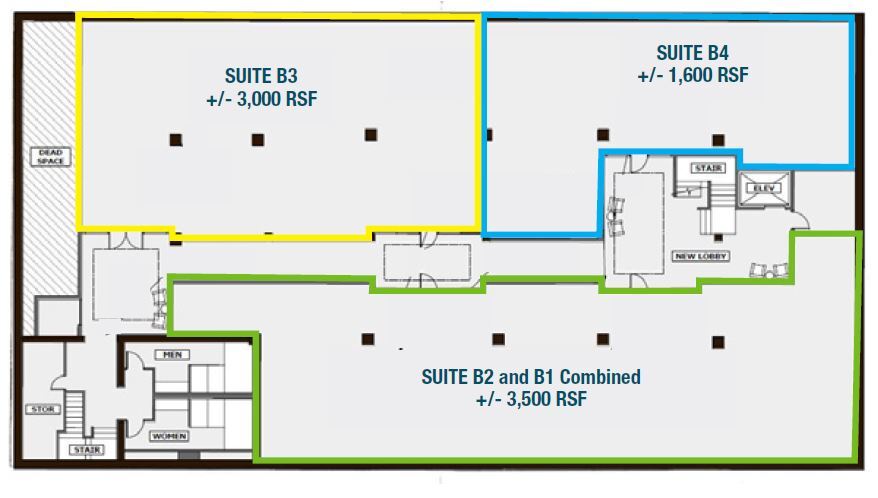 206 E 4th St, Loveland, CO à louer Plan d’étage– Image 1 sur 3