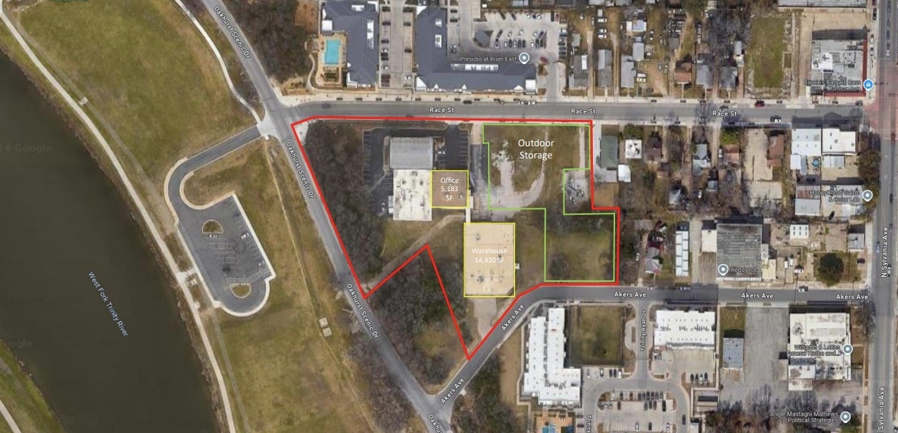 2300 Race St, Fort Worth, TX à louer Aérien– Image 1 sur 1