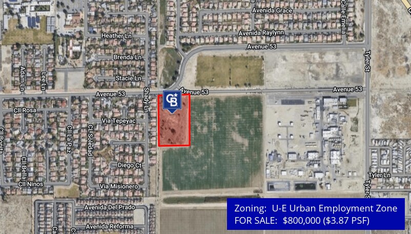 Avenue 53, Coachella, CA à vendre Aérien– Image 1 sur 3