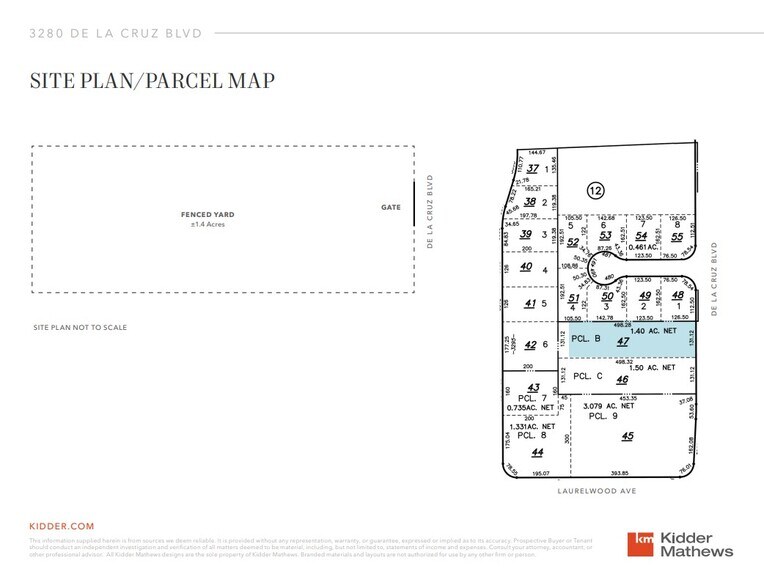 3256 De La Cruz Blvd, Santa Clara, CA à louer - Plan de site – Image 2 sur 2