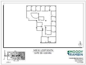 1455 West Loop S, Houston, TX à louer Plan d’étage– Image 1 sur 1