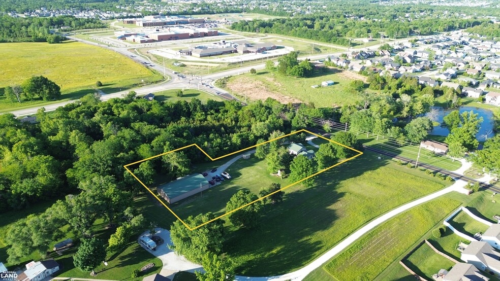 633 N Point Prairie Rd, Wentzville, MO à vendre - Aérien – Image 1 sur 5