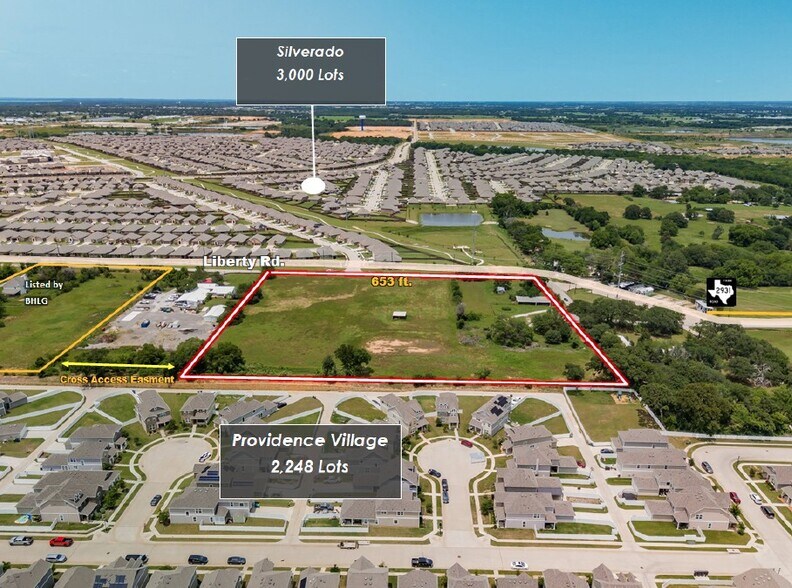 10248 Liberty Rd, Aubrey, TX à vendre - Photo de l’immeuble – Image 3 sur 5