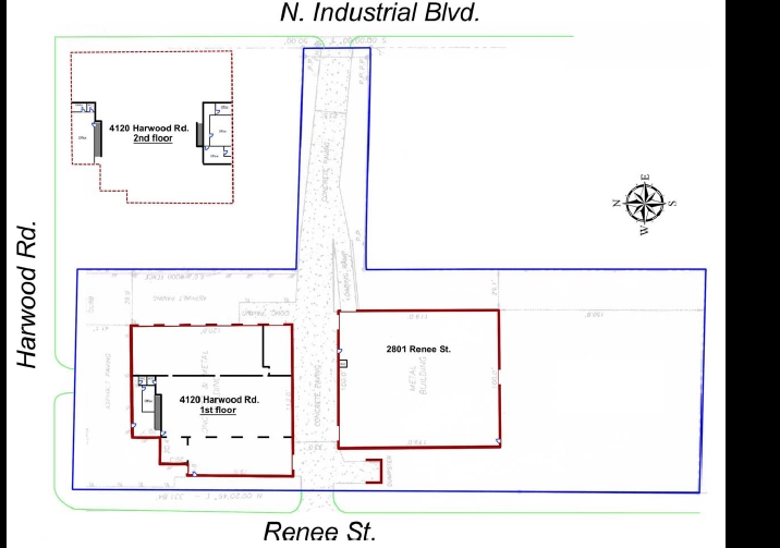 4120 Harwood Rd, Bedford, TX à louer - Plan de site – Image 3 sur 3