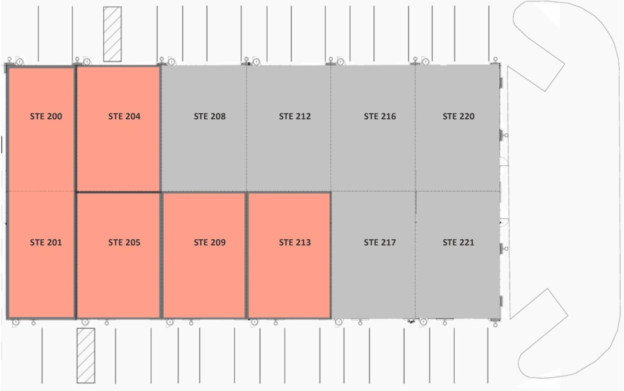 317 N Trade Center Ter, Mustang, OK à louer Plan d’étage– Image 1 sur 1