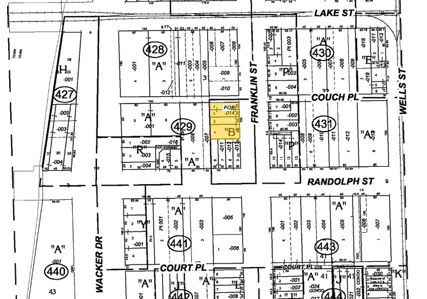 162 N Franklin St, Chicago, IL à vendre - Plan cadastral – Image 3 sur 9