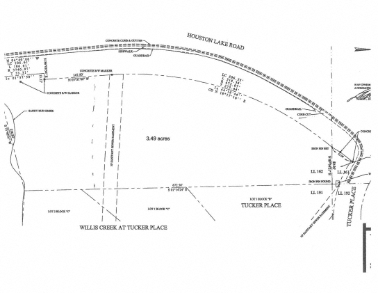 1104 Houston Lake Rd, Warner Robins, GA à vendre - Plan cadastral – Image 2 sur 12