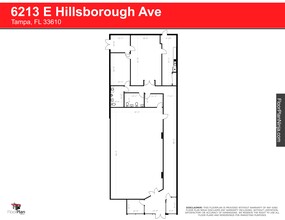 6201-6217 E Hillsborough Ave, Tampa, FL à louer Plan de site– Image 1 sur 1